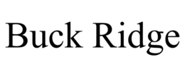 BUCK RIDGE trademark