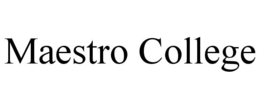 MAESTRO COLLEGE trademark