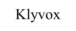 KLYVOX trademark