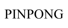 PINPONG trademark