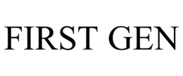 FIRST GEN trademark