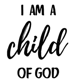 I AM A CHILD OF GOD trademark