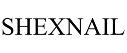 SHEXNAIL trademark