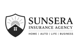 SUNSERA INSURANCE AGENCY HOME I AUTO I LIFE I BUSINESS trademark