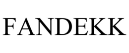 FANDEKK trademark