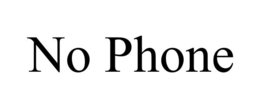 NO PHONE trademark