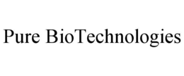 PURE BIOTECHNOLOGIES trademark