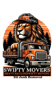 SWIFTY MOVERS HEAVY HAULIN|SWIFTY MOVING 321 JUNK REMOVAL JUNKIN' & HAULIN' FL FL 321 trademark