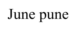 JUNE PUNE trademark