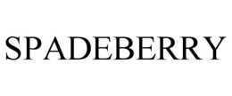 SPADEBERRY trademark