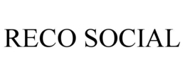 RECO SOCIAL trademark