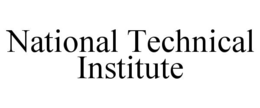 NATIONAL TECHNICAL INSTITUTE trademark
