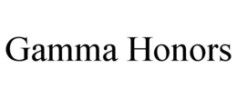 GAMMA HONORS trademark
