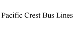 PACIFIC CREST BUS LINES trademark