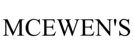 MCEWEN'S trademark