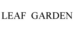 LEAF GARDEN trademark
