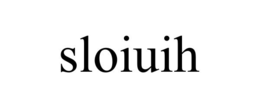 SLOIUIH trademark