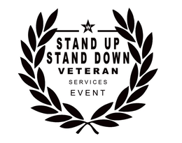 STAND UP STAND DOWN VETERAN SERVICES EVENT trademark