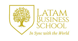 LATAM BUSINESS SCHOOL IN SYNC WITH THE WORLD trademark