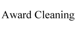 AWARD CLEANING trademark