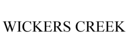 WICKERS CREEK trademark