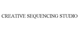 CREATIVE SEQUENCING STUDIO trademark