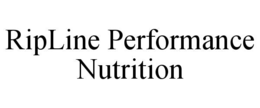 RIPLINE PERFORMANCE NUTRITION trademark