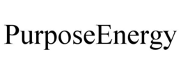 PURPOSEENERGY trademark