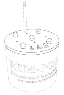 REM-POD PARANORMAL RESEARCHINSTRUMENT PROGRAMMABLE REM WITH TEMPERATURE DETECTION REM ZERO REM RANGETEMP ZERO trademark
