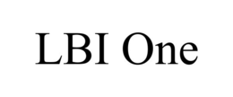 LBI ONE trademark