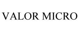 VALOR MICRO trademark
