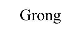 GRONG trademark