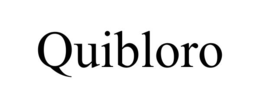 QUIBLORO trademark