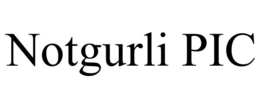 NOTGURLI PIC trademark