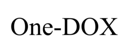 ONE-DOX trademark