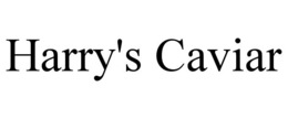 HARRY'S CAVIAR trademark