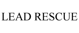LEAD RESCUE trademark