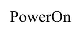 POWERON trademark