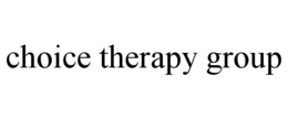 CHOICE THERAPY GROUP trademark