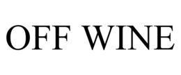 OFF WINE trademark