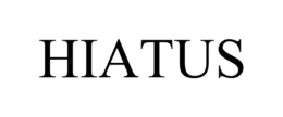 HIATUS trademark