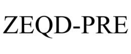 ZEQD-PRE trademark