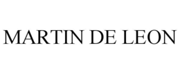 MARTIN DE LEON trademark