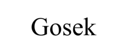 GOSEK trademark