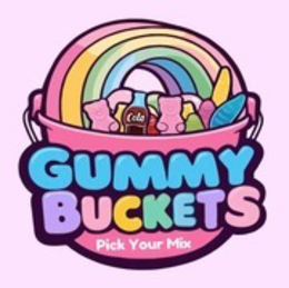 GUMMY BUCKETS PICK YOUR MIX COLA trademark