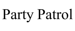 PARTY PATROL trademark