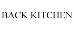BACK KITCHEN trademark