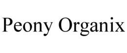 PEONY ORGANIX trademark
