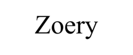 ZOERY trademark