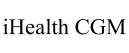 IHEALTH CGM trademark